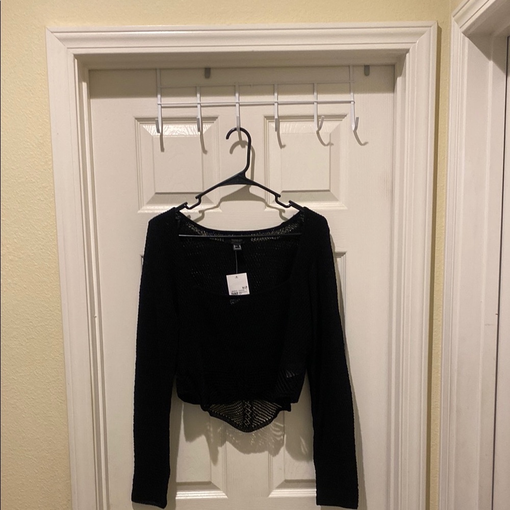 Elegant Black Women's Top